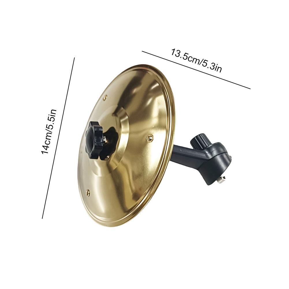 Car Crash Cymbal Air Vent Car Drum Cymbal Car Cymbal for Music Lovers Suitable for All Types of Vehicles