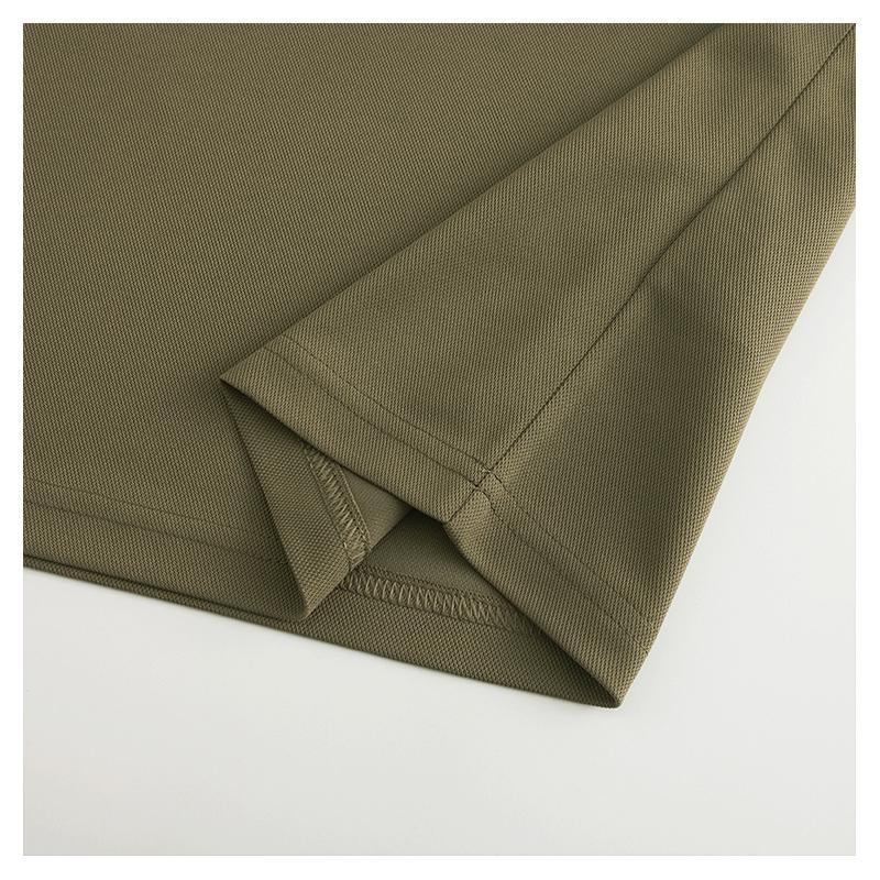 Adidas Comfortable Breathable Skin-Friendly Classic Big Logo Printed Casual Knitted Short Sleeve T-Shirt Unisex Tops Army-Green ADICLTS24TKP-OSSO