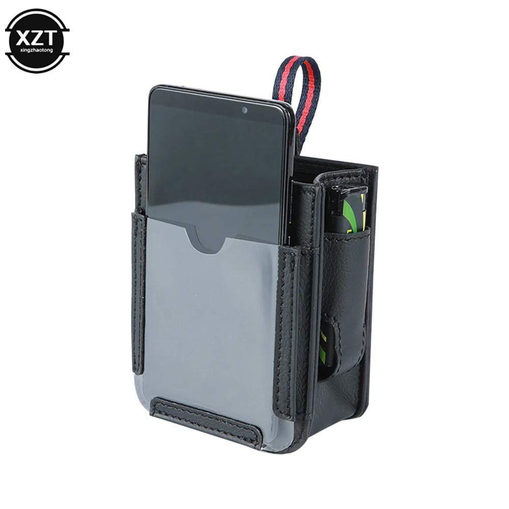 Car Air Outlet Pocket Multi-use Cell Phone Hanging Storage Bag Microfiber Leather Vehicle Organizer Car Accessories Interior