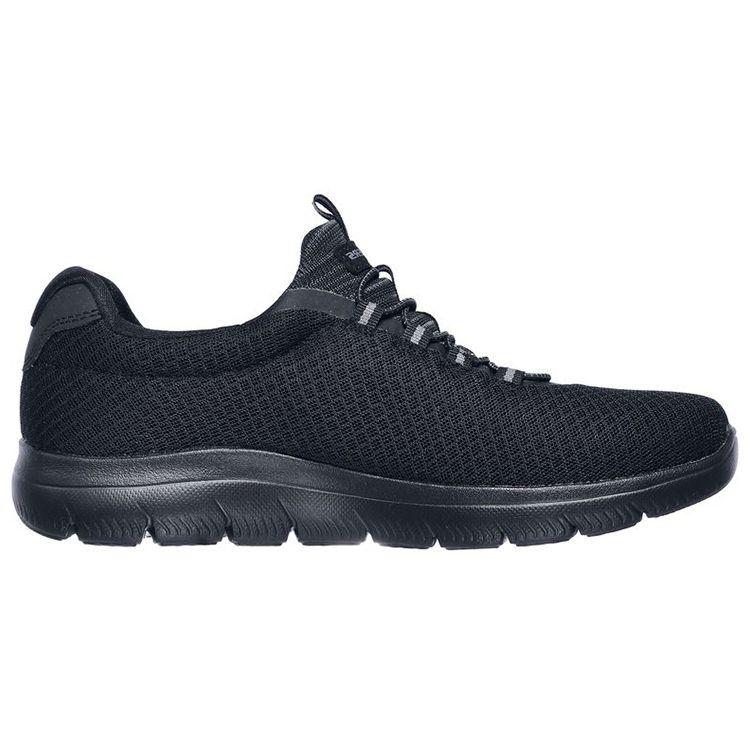 Skechers Summits Comfortable Shock Absorbing Durable Low Top Casual Shoes Men Sneakers 52811-BBK
