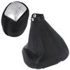 Iveco Daily IV V 06-14 SILVER 6 SPEED Gear Shift Knob + BLACK Gear Shift Boot + Frame 2 Pcs. SET