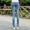 2025 Frühling & Herbst Niedrige Taille Schlankmachende Koreanischer Stil Bleistiftjeans für Damen