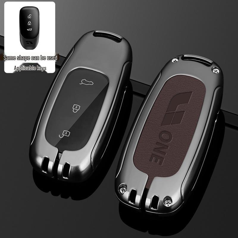 Compatible Ideal L7 Key Cover for 2023 Ideal One L8 Car, Protective Shell with Key Buckle for Men and Women