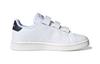 Adidas Neo ADVANTAGE BP Abrasion Resistant Low top Kids' Skateboarding Shoes White, Blue Tail FW2589