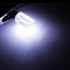 2X BA9S T11 T4W 3014 24Smd 12V Led Samochodowe żarówki boczne Lampy wewnętrzne Białe