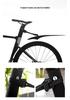 SUKOU Adjustable Rear Bike Fender and Mudguard