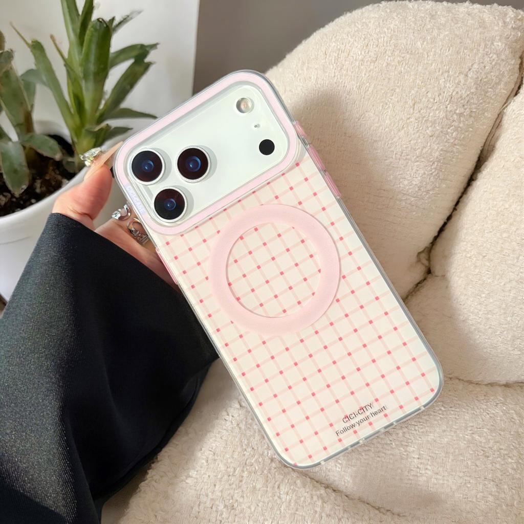 For iPhone 17 Air 17 13 14 15 16 Pro Max Magsafe Case Color Anti-Collision Drop-proof Protective Cartoon Animals Phone Cover