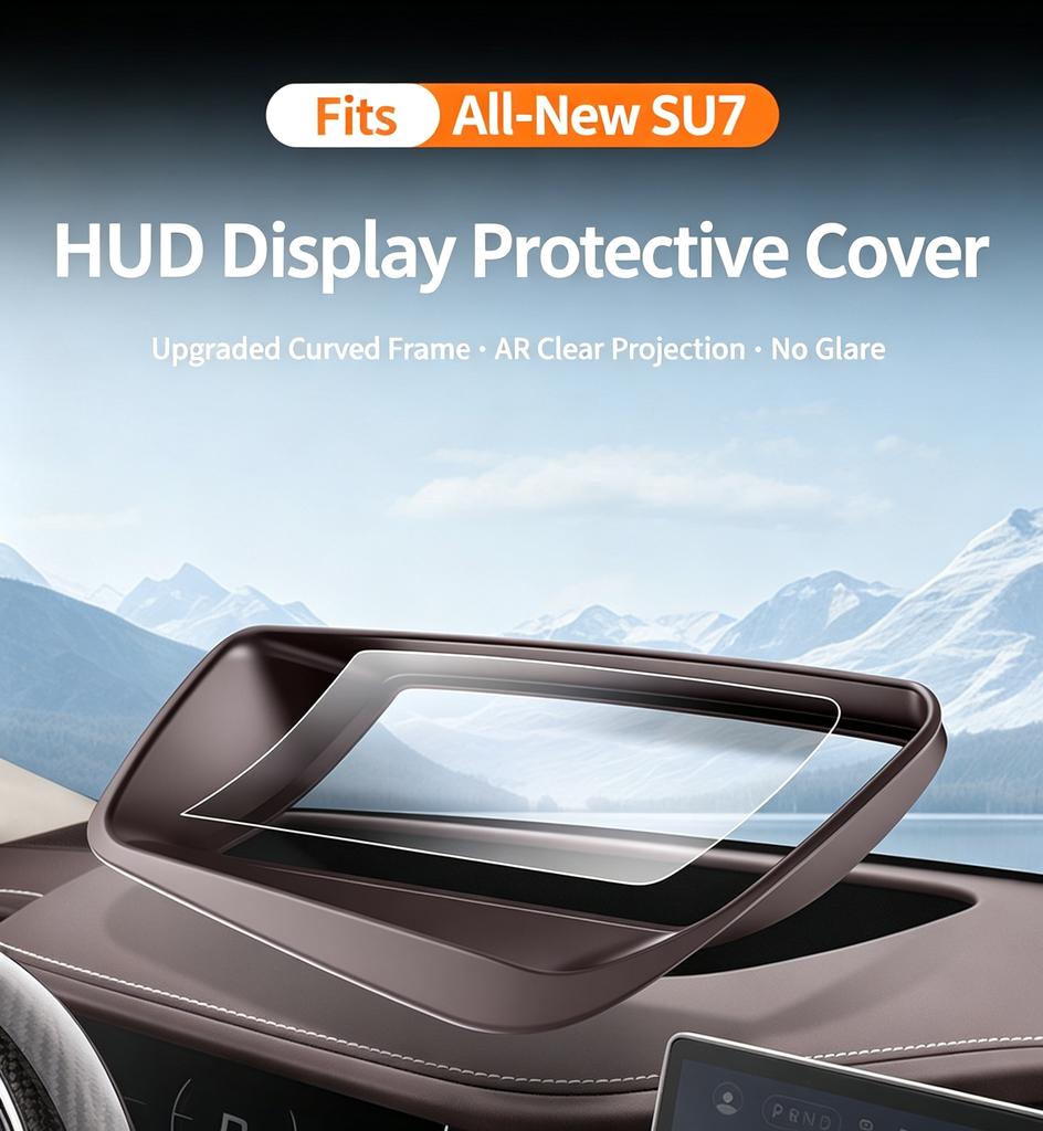 For New Generation Xiaomi SU7 2026 Head up Display Protective Cover HUD Dust Cover AR high transparency Car Interior Accessories