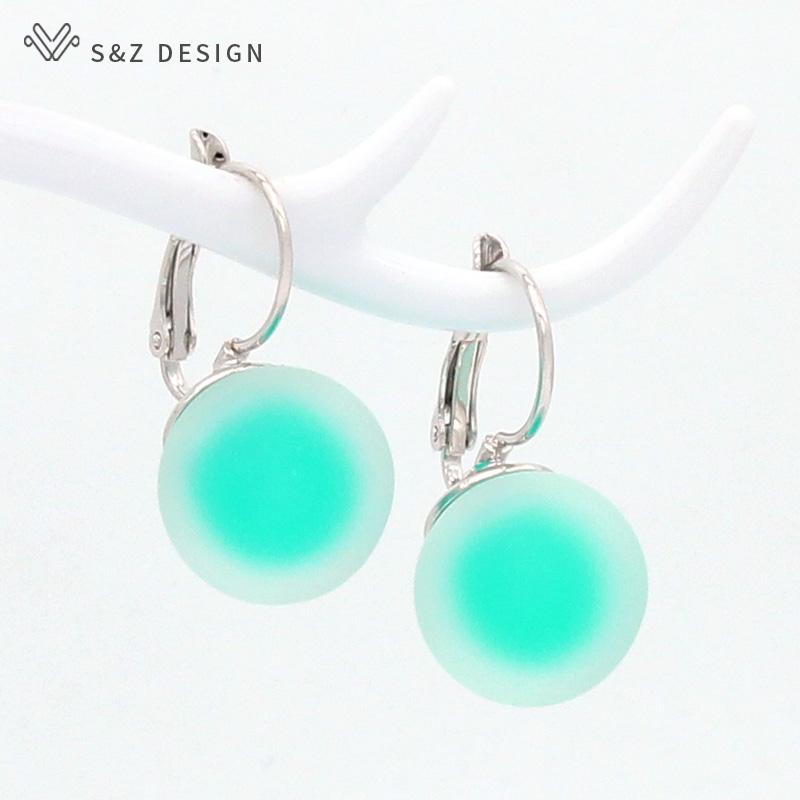 

Модные большие круглые серьги-капли для женщин, ювелирные изделия, модные индивидуальные простые серьги цвета розового золота