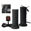 Motorcycle Electric Heated Grips Scooter Moped Bar Hand Warmer Cover Adjustable Temp Hot Handlebar USB Charging 1 Pair