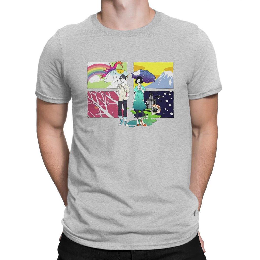 The Tatami Galaxy Newest T Shirt for Unisex Cool Fashion Camisas Pure Cotton Tshirts Custom Christmas Gifts OutdoorWear