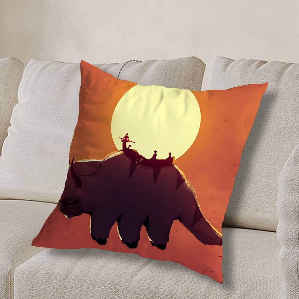 A-Avatar T-The Last Airbender Pillow Case Pillow Case Living Room Sofa Cushion Cover Suitable For Home Bedroom Room Decoration