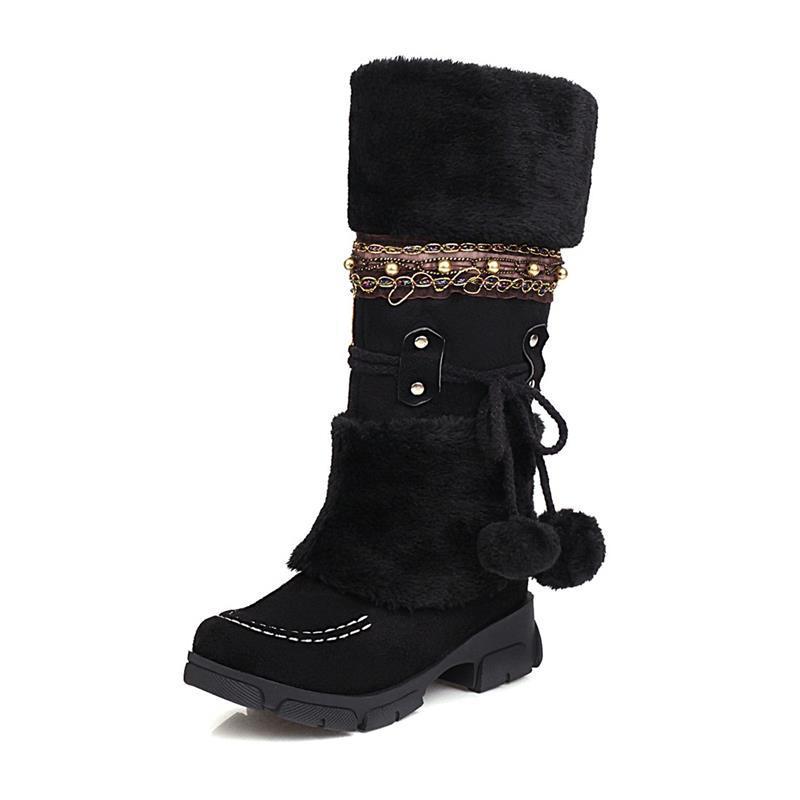 

Snow Boots Hairy Boots Warm Boots Student Boots W 34