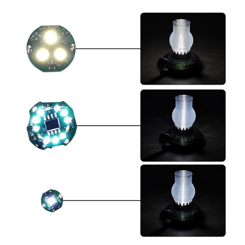 Energy Efficient 3V LED Light Board with Magnetic Switches for Cabinet and Drawer Illumination for Electronic Hobbyists