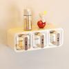 No Punch Spice Storage Rack With Spoon Spice Storage Container Kitchen Storage Organizer  Household