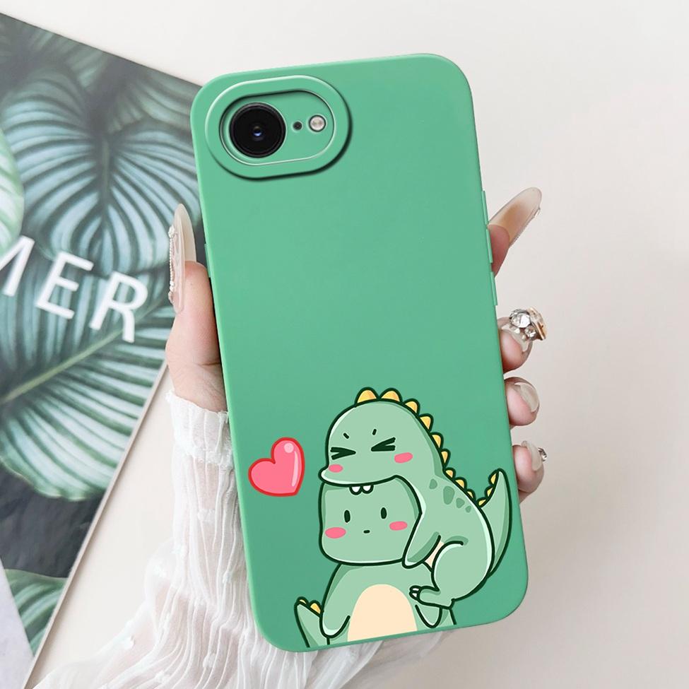 Funda For iPhone 16e A3212 A3409 A3410 A3408 Back Cover For iPhone 16e Case Silicone Fashion Luxury Cute Cartoon Cool Boys Girls