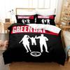 New Duvet Cover Pillowcase Bedding Set Rock Band G-Greendays Adult Boy Girl Bedroom Decoration Children Single Double Large Size