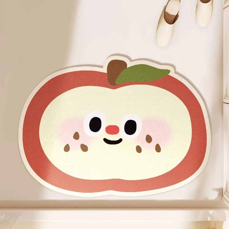 

Коврики для пола в ванной комнате для бытовых туалетов и туалетов Нескользящие быстросохнущие коврики для ног для дверей ванной комнаты Грязеотталкивающие ковры 40×60cm