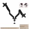 Rotating Monitor Stand 1/2/3 Screen Height Adjustable Dual Screen Monitor Mount Mechanical Arm Heavy Duty Clamp on Monitor Arm