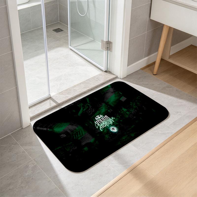 Kocaelispor Kulb Flannel Kitchen Mat Christmas Soft Area Rug Non Slip Floor Carpet Home Decoration