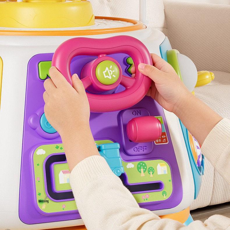 Early Education Treasure Box: Baby Toys for 0-3 Year Olds - Interactive Play Table & Intellectual Birthday Gift