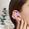 Heart-Shaped Bluetooth 5.3 Wireless Earphones with Low Latency & Ear-hook Design for Gaming