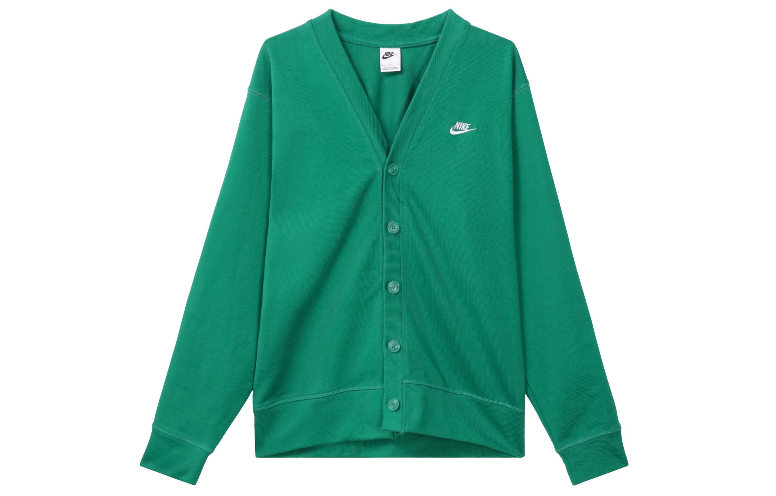 Мужской вязаный кардиган Nike Club Fairway Зеленый FN3899-365 L