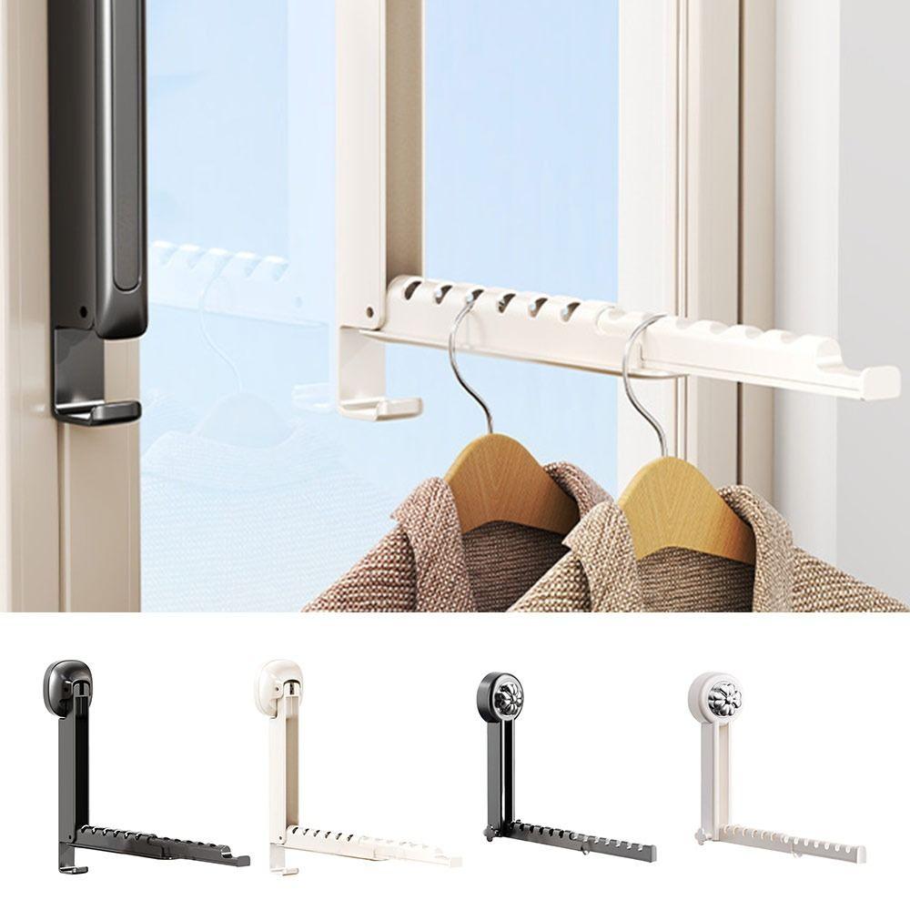 Multifunctional FoldableClothes Drying Rack Space-Saving Window Drying Rack  Hotel