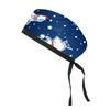 Adjustable Cotton Surgical Cap with Cartoon Print for Women and Men