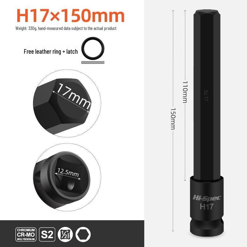 Hexagonal S2 Electric Impact Wrench Screwdriver Bit
