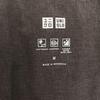 UNIQLO seamless down coat M gray Double zip Women Used