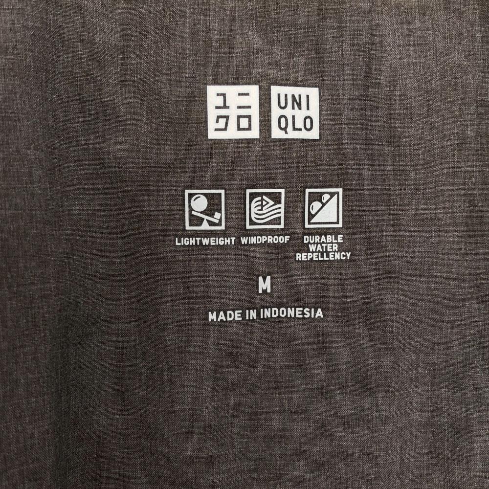 UNIQLO seamless down coat M gray Double zip Women Used