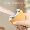 Mango-Shaped 2-in-1 Electric Nail Trimmer: Portable, Rechargeable, Splash-Proof & Pinch-Proof Clippers for Kids