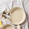 Non-Stick Medical Stone Frying Pan: Multi-Function, Steak & Pancake-Ready, Induction & Gas Compatible, Ideal for Baby Food.