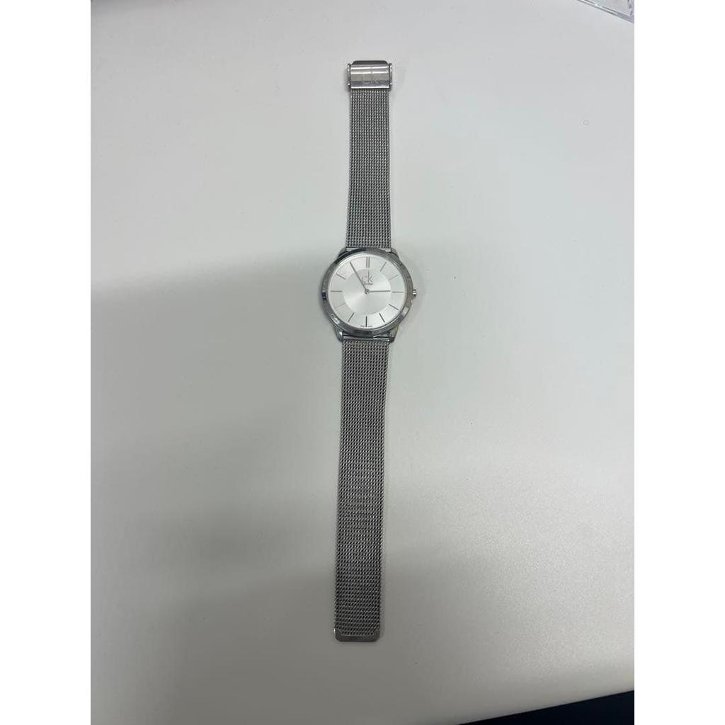 Used Calvin Klein Minimal Silver Watch