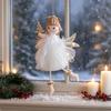 Small Pendant Plush Doll Pendant Plush Xmas Hanging Decorations Christmas Tree Pendant  Home Decor
