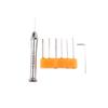 7Pcs/Set Alloy Steel Hexagon Wrench Hexagon Key Allen Wrench Hand Repair Tools 0.7Mm/0.9Mm/1.3Mm/1.5Mm/2Mm/2.5Mm/3Mm
