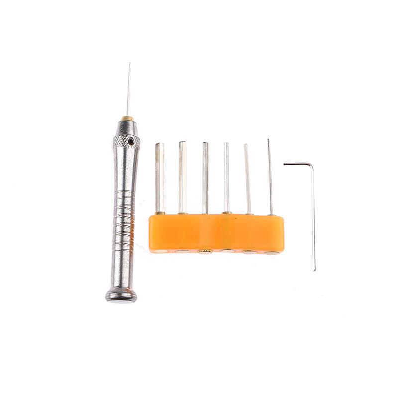 7Pcs/Set Alloy Steel Hexagon Wrench Hexagon Key Allen Wrench Hand Repair Tools 0.7Mm/0.9Mm/1.3Mm/1.5Mm/2Mm/2.5Mm/3Mm