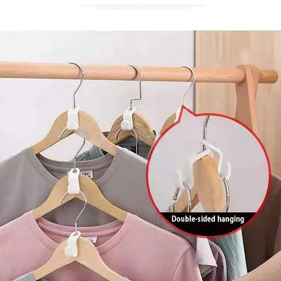 10Pcs/20Pcs Clothes Hanger Mini For Wardrobe Connector Hangers Wardrobe Space Hook Up Cascading Wardrobe Organizer Clothes