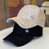 Damen Mode Verstellbare Baseballkappe Frühling Sommer Herbst M Runde Logo Kappe Stil Für Alle Jahreszeiten Für Männer Und All-Match Trendig Für Den Alltag