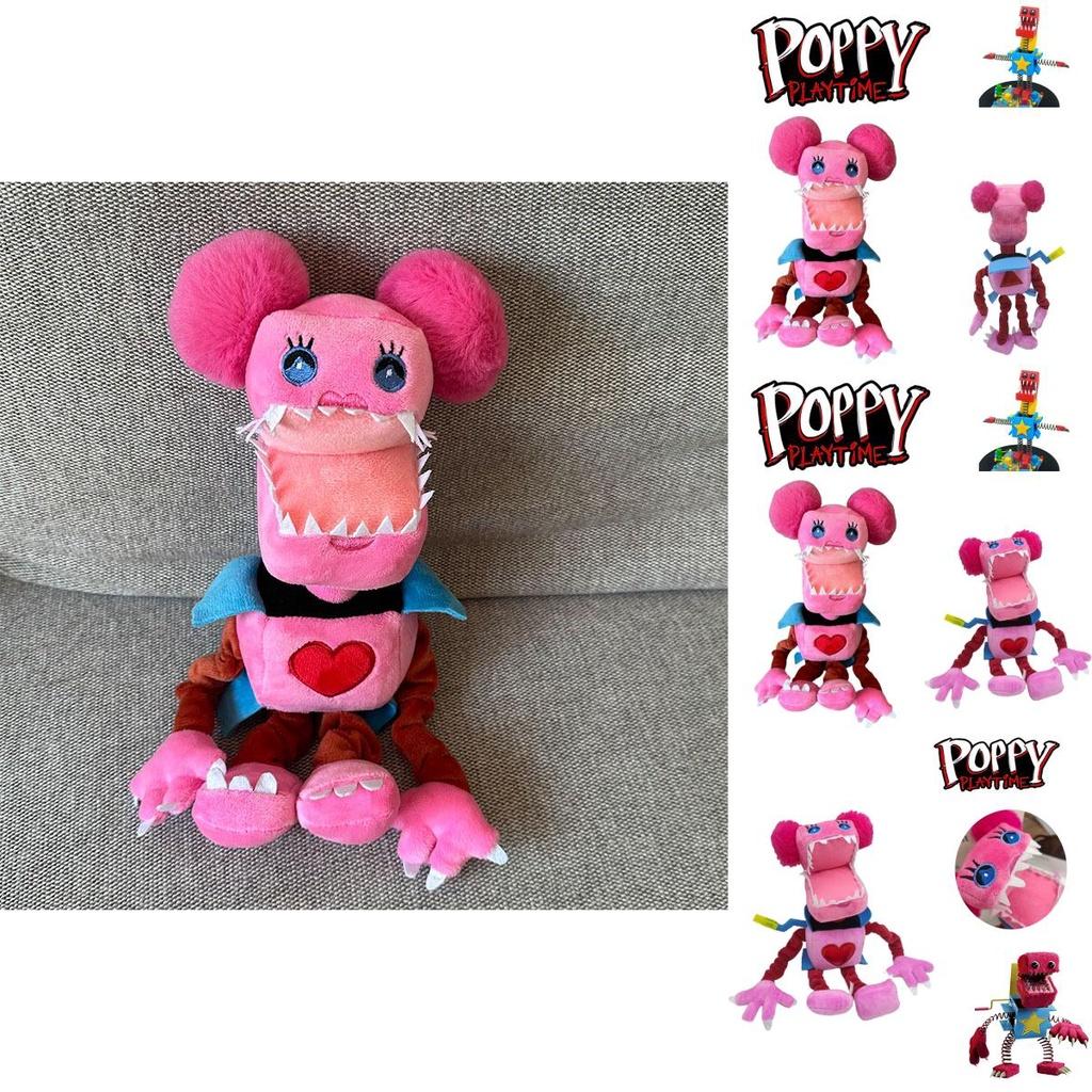 New Poppy Playtime 3 Boxy Boo Plush Toys Soft Stuffed Animal Dolls Kids Birthday Gifts