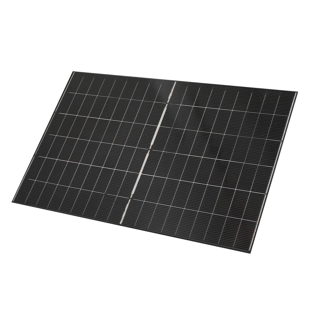 2PCS 400W Bifacial Solar Panels, 16BB N-Type Monocrystalline PV Module 24% Efficiency, IP65 Waterproof Solar Panel with MC4 Output & Aluminum Frame