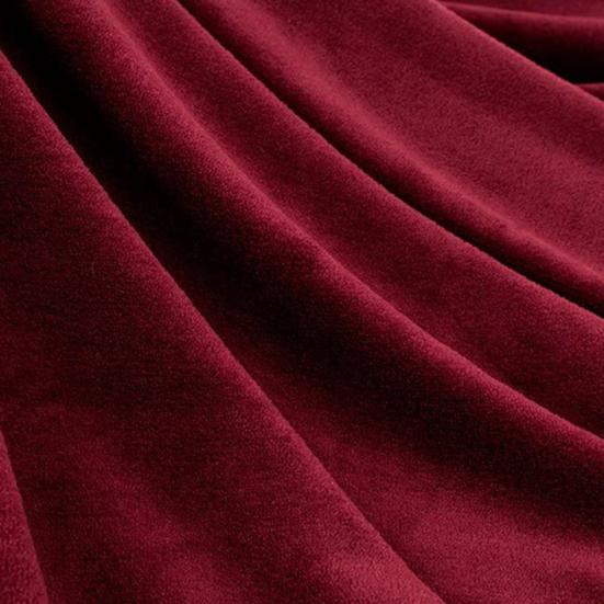 Winter Wearable Blanket with Big Pocket Anti-static Thick Coral Fleece Loose Long Sleeves Solid Color Heat Retention Full Protection Home Blanket