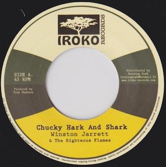 7inch Record WINSTON JARRETT THE RIGHTEOUS FLA Chucky Hark And Shark BB35 Iroko Records 2013 France Reggae Ska Dub Used