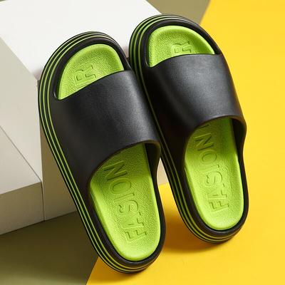 Men Outdoor Slippers Beach Pool Sandals Eva Soft Thick Sole Non -Slip Man Women Outdoor Indoor Home Bath Slides Shoes