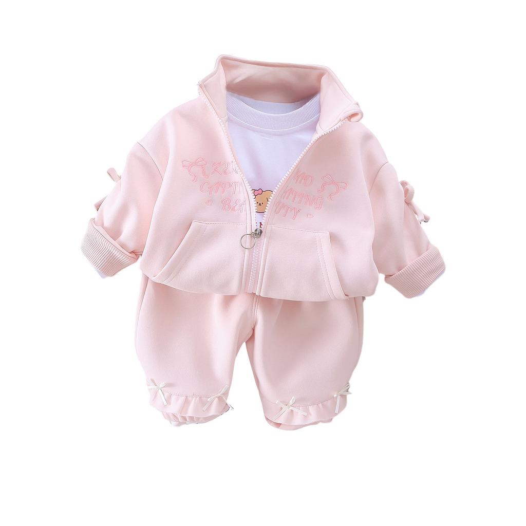 Kinder Freizeit Langarm Set, Bequeme Alltagsoutfits