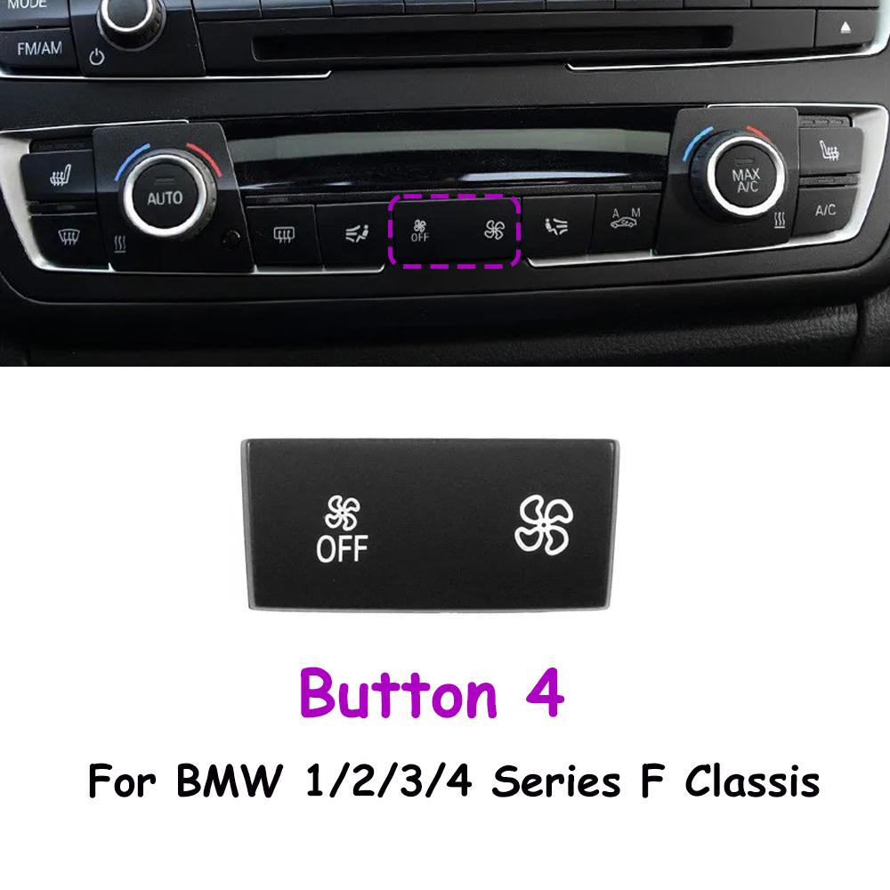 Car Dashboard Console AC Air Vent Seat Heating Switch Button MAX AUTO Repair Kit For BMW 3 Series F35 F30 F31 F34 2013-2018