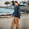 Geonjiulleunseu Washed British Army Field Pants - Khaki