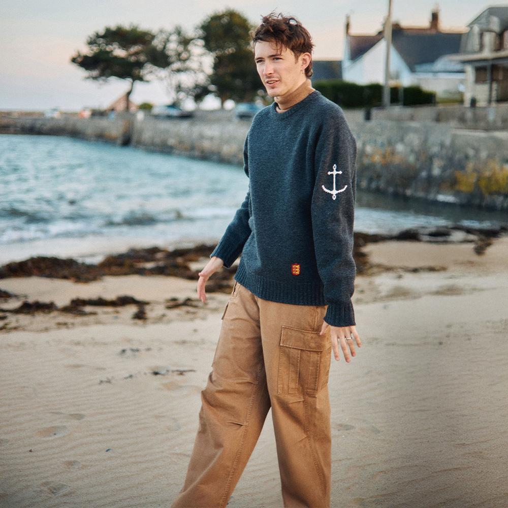Geonjiulleunseu Washed British Army Field Pants - Khaki