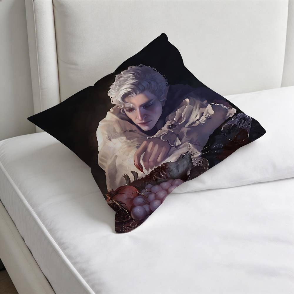 Astarion BBaldurs GGate Decorative Square Pillow Cover Soft Comfortable Pillow Case Sofa Bed Home Decoration